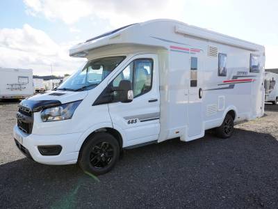 2021 Roller Team Zefiro 685, 4-Berth, 4-Seatbelts, End-single (double) Beds