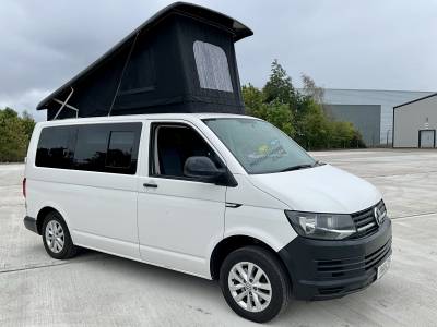 VW T6 Transporter 4 Berth Pop Top Campervan