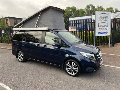 Mercedes Automatic V220D Westfalia Marco Polo 4 berth 4 belt campervan for sale