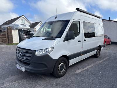 2019 Mercedes Benz Sprinter 3 Berth 5 Belt Fixed bed Motorhome for sale