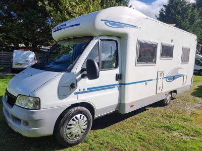 Adria Coral 650JP, 4 Berth, 4 Belt, Fixed Bed, Long MOT