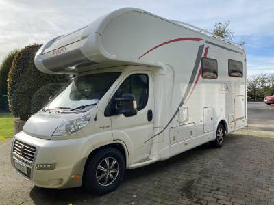 Dethleffs Alpa 4 Berth 4 Belts  Auto Levelling  Large Garage
