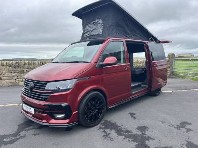 2023 VW T32 SWB Startline - 4 berth/belts - Pop Top - Vulcan Rock n Roll Bed
