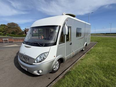 2007 Hymer B660 SL, 4 Berth, 4 Belts, A-class Motorhome