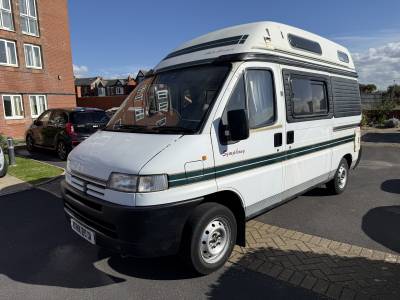Autosleeper Symphony, 2 Berth, Rear Bathroom, Heating, Hot Water, Awning