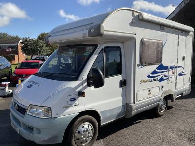 Swift Sundance 530LP 2 berth end kitchen and washroom compact Motorhome for sale