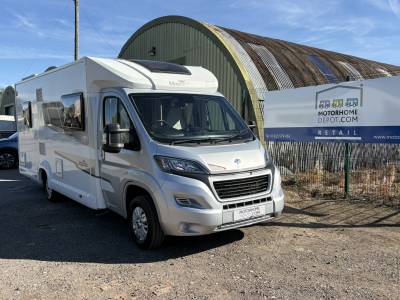 Majestic 150 4 berth 4 belt fixed island bed luxury motorhome for sale 