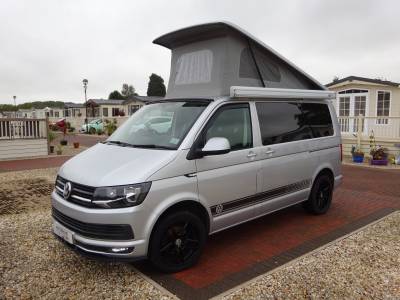 VW T6 2016 4 berth 5 Belt Professional Conversion Camper For Sale.