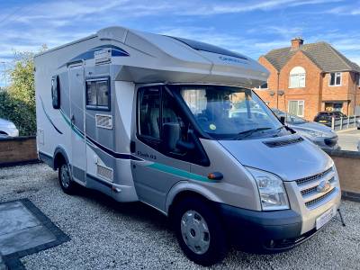 2012 Chausson Flash 02, 5.67M 3 berth / 4 Belt Compact Coach Built