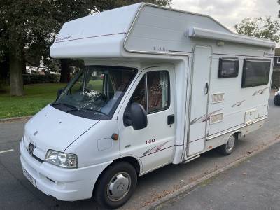 Elddis Autoquest 140 U shaped lounge over cab bed 4 berth Motorhome for sale