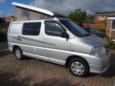Toyota HiAce 2010 SWB 4 Berth Diesel Pop Top Camper Van For Sale