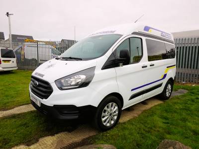 2019 Ford Transit Custom Campervan with 2-Berths and 3-Seatbelts