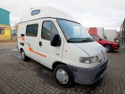 2001 Leisuredrive Calypso, Hightop, 4-Berth, 4-Seatbelts, End-kitchen