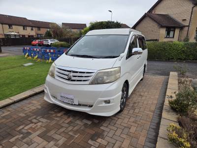 2006 Toyota Alphard Pop Top Campervan