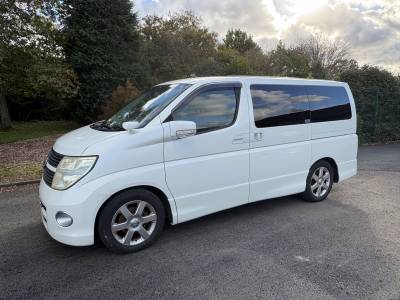 Nissan Elgrand 2 Berth Campervan FOR SALE