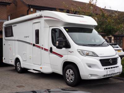 2017/67 Dethleffs Trend T6717 Fixed Bed Motorhome with Garage