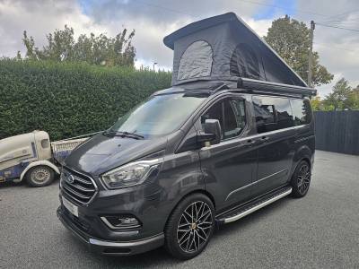 Ford Transit Custom Poptop 4 berth 5 belt campervan motorhome for sale