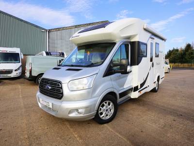 2019 Benimar Tessoro T413, 4-Berth, 4-Seatbelts, End Bunkbeds, Drop-down Bed