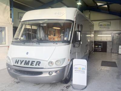 2006 HYMER B634 A CLASS 4 Berth Rear Lounge Pull Down Bed