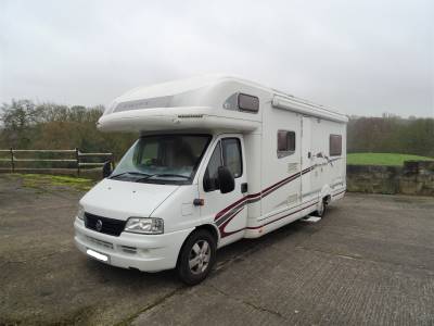 Swift Kontiki 645 6 Berth 6 Travel Seats Rear Lounge Motorhome Camper Van For Sale