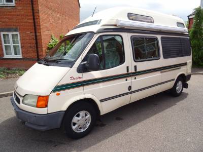 Autosleepers Duetto 2 berth 3 belt high top low mileage campervan for sale