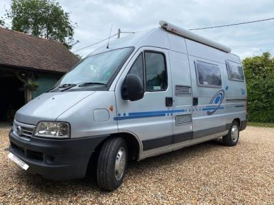 2005 Adria Twin 2-berth camper van for sale with fixed bed