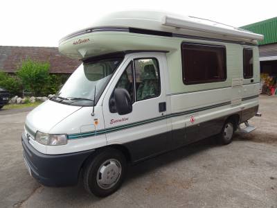 Auto- Sleepers Executive 4 berth end kitchen monocoque body end kitchen over cab bed stunning motorhome for sale