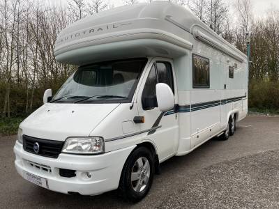 Autotrail chieftain 4 berth rear fixed bed coachbuilt motorhome for sale