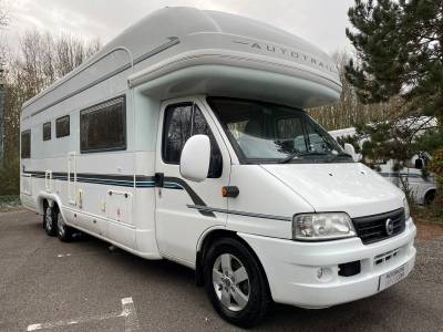 Autotrail chieftain 4 berth rear fixed bed coachbuilt motorhome for sale