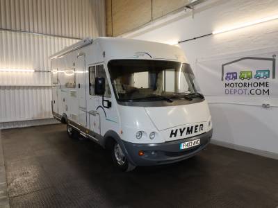 Hymer B504 Large Garage 3 Travelling Seats Motorhome For Sale