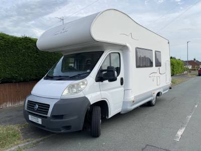 Sea New Life 6 Berth Family Motorhome, Solar, Awning, Bike Rack
