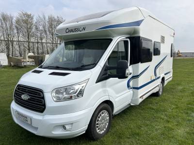 Chausson Flash 625 For Sale, Fixed Bed, 4 Berth 4 Belts, Habitation Checked
