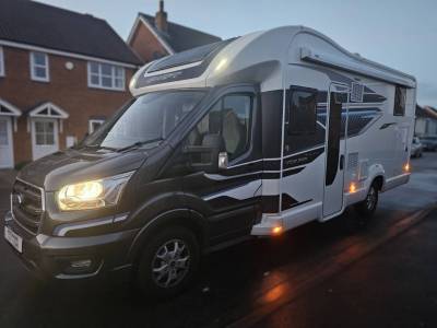 2022 Swift Voyager 584 4 Berth 4 Belt Twin Beds Garage Air Con 6,500 Miles