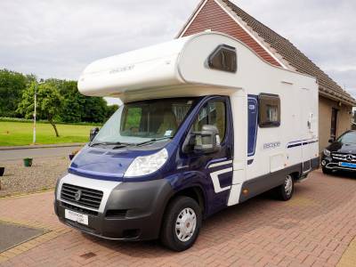 2011 Swift Escape 624, 4-Berth, 4-Seatbelts, End-Kitchen, Over-cab Double Bed, Motorhome for Sale