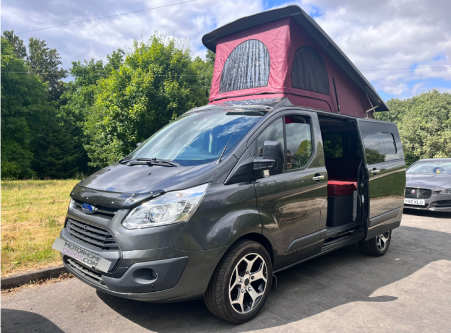 Ford Custom Camper camper van 4 berth L shape lounge campervan for sale