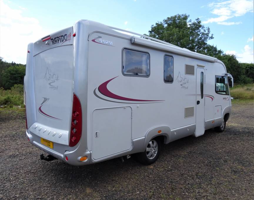 Rapido 992M 2010 4 Berth Rear Island bed Motorhome for Sale