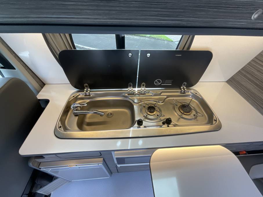 Volkswagen T6 Caledonian Camper conversions gran tourer 4 berth 5 belt