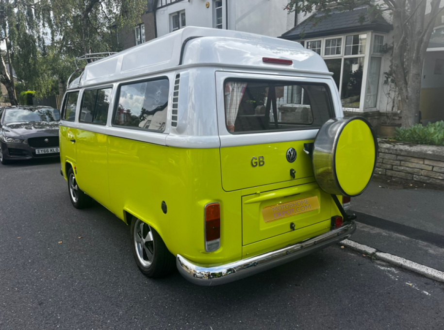 VW Danbury T2 Camper van green 4 berth camper for sale