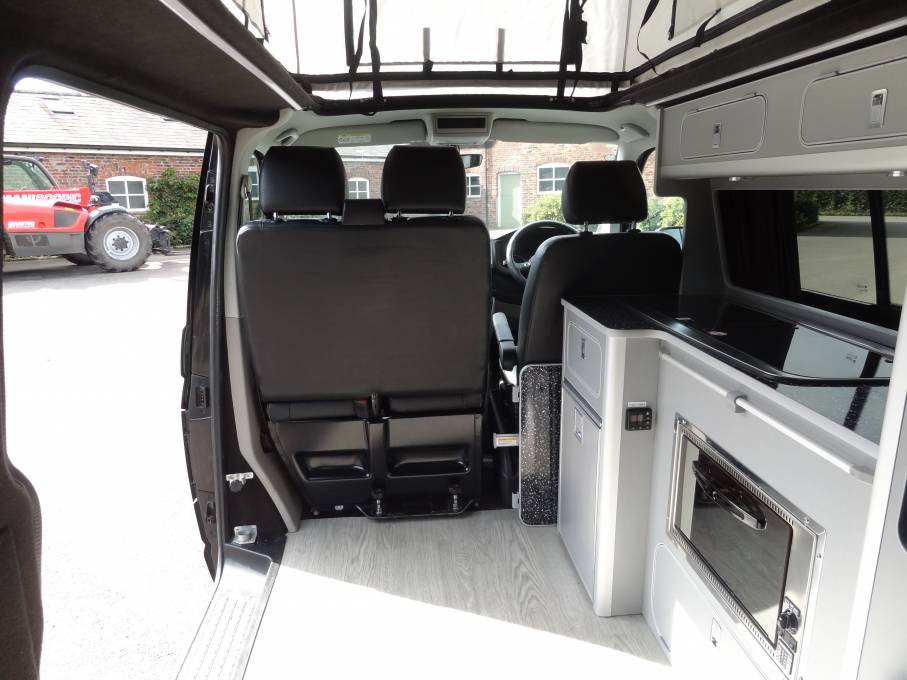 Volkswagen T6 Camper 4 Berth 5 Travel Seats Diesel Heater Wine Cooler