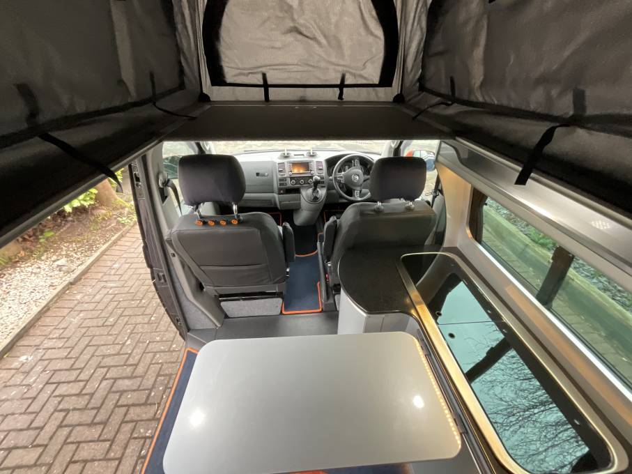 2015 VW T32 LWB pop top camper Automatic gearbox, 4 berth 4 belt for sale