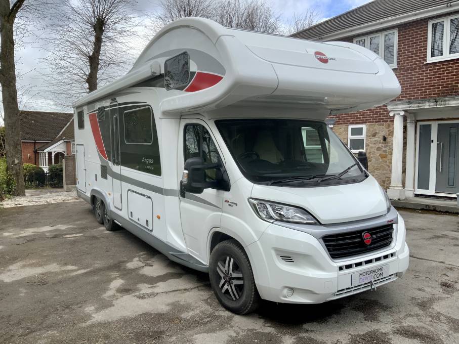 Burstner Argos 7472 AUTOMATIC 6 Berth 6 Belt Luxury Motorhome For Sale