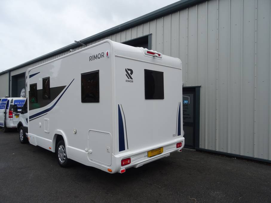 Rimor Rv Rear Panel Rimor EVO 77 Plus, 2022, 5 berth, drop down beds, as new, motorhome for ...