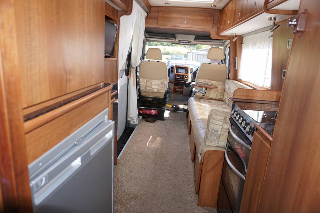 Mercedes Sprinter S & L Van conversion 2 berth end bathroom Sprinter Camper Van With Bathroom For Sale