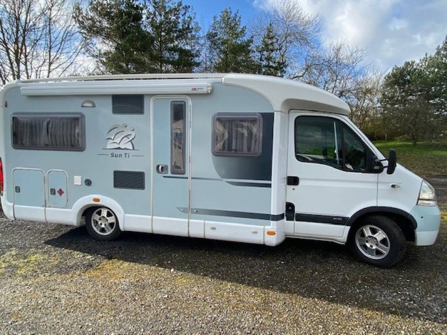 2007 4 Berth Knaus Sun Ti 650 MF Motorhome For Sale