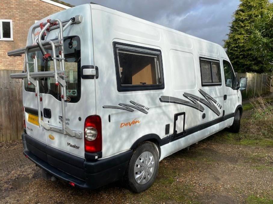 REDUCED 2008 4berth Devon Monte Carlo Renault camper van for sale