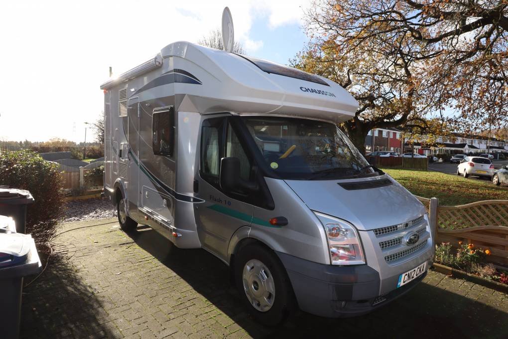 Chausson Flash 10 Electric Drop Down Bed 6 Metre Motorhome For Sale