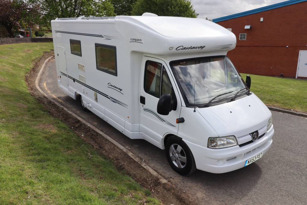 Compass Castaway RG Fixed Bed Large Garage Motorhome For Sale