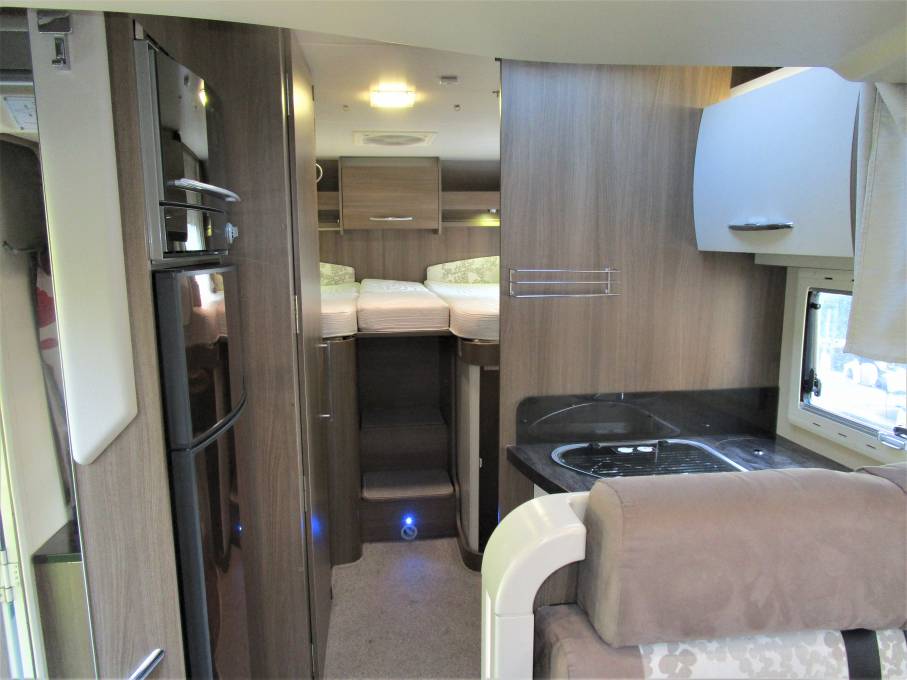 CHAUSSON 99 5 BERTH REAR FIXED BED LARGE GARAGE LOW PROFILE