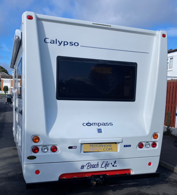 Compass Calypso 220 2 berth u shape lounge for sale