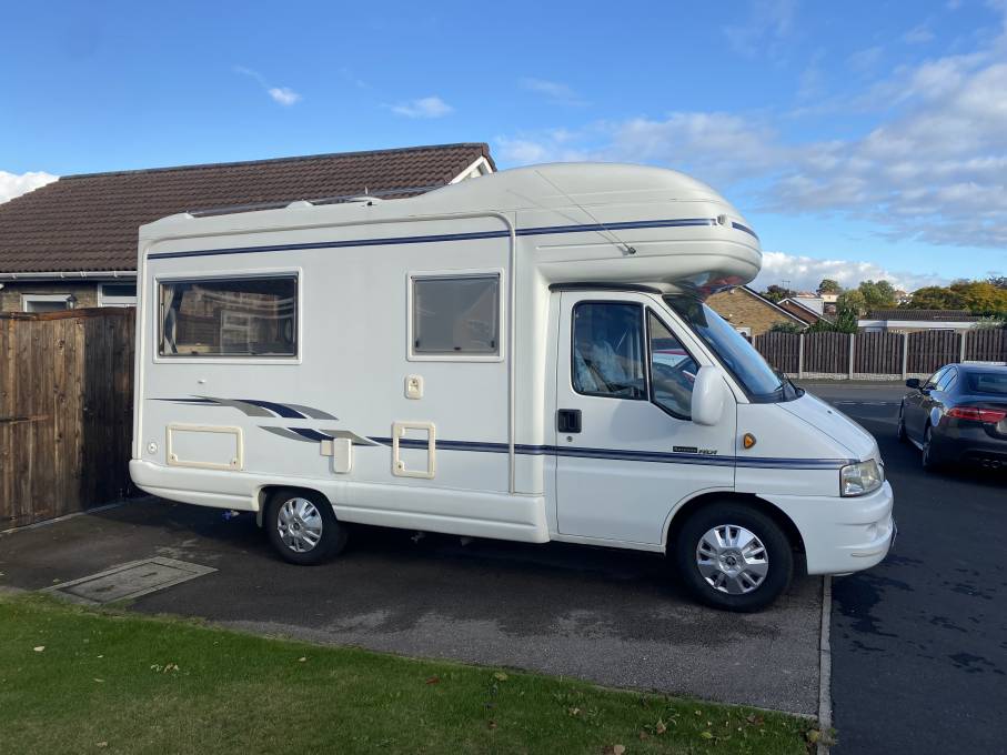 Autosleeper Ravenna 4 berh end lounge over cab bed for sale